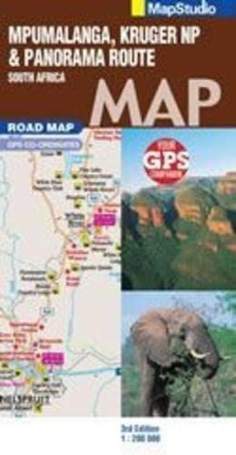 Road Map Mpumalanga, Kruger National Park & Panorama Route (9781770260900) by MapStudio