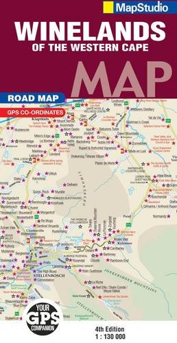 9781770263116: Road map Winelands of the Western Cape