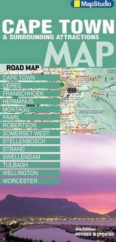 9781770265738: Cape Town & surrounding attractions GPS r/v (r) ms (Cape Town & Surrounding Attractions Road Map)