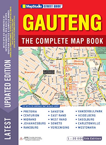 9781770266728: Gauteng complete map book spir. ms