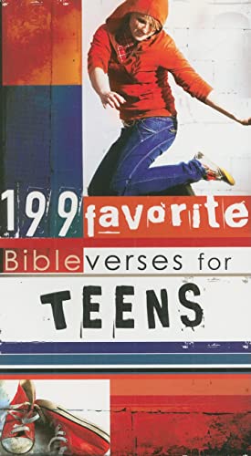 Beispielbild fr 199 Favorite Bible Verses for Teens (199 Favorite Bible Verses For.) zum Verkauf von Wonder Book