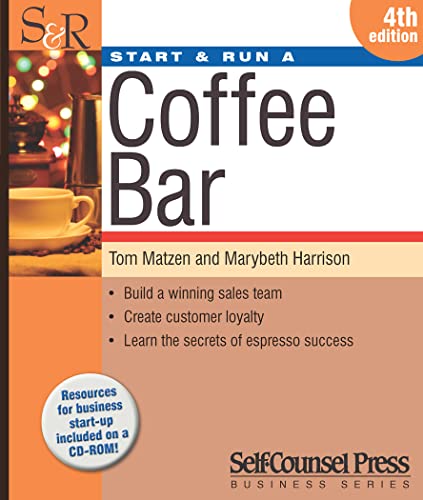 9781770400351: Start & Run a Coffee Bar (Start & Run Business Series)