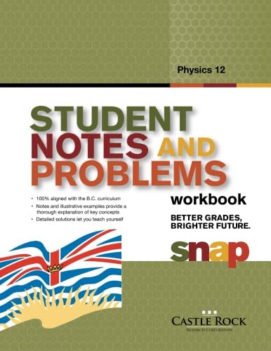 Imagen de archivo de SNAP Physics 12 BC: Student Notes and Problems a la venta por Textbook Pro