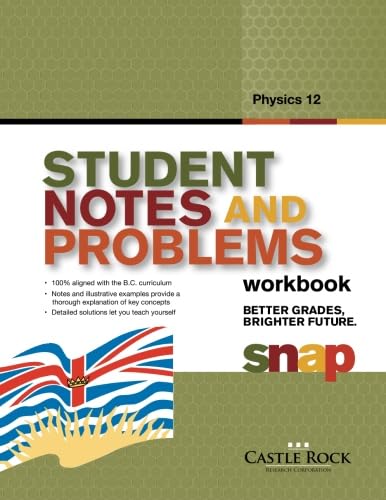 Stock image for SNAP Physics 12 BC: Student Notes and Problems for sale by Textbook Pro