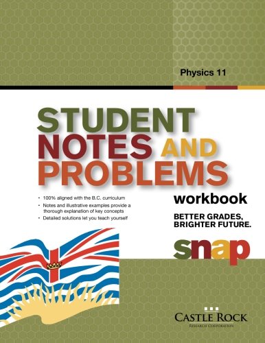 Imagen de archivo de SNAP Physics 11 BC: Student Notes and Problems a la venta por Zoom Books Company
