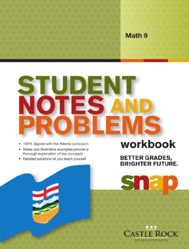Stock image for Student notes and problems math 9 for sale by ThriftBooks-Dallas