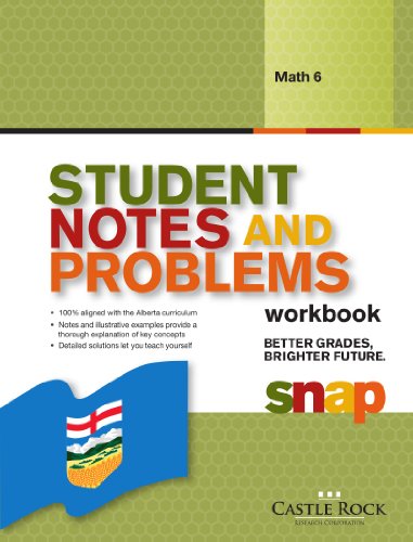 9781770441651: Student Notes and Problems Math 6