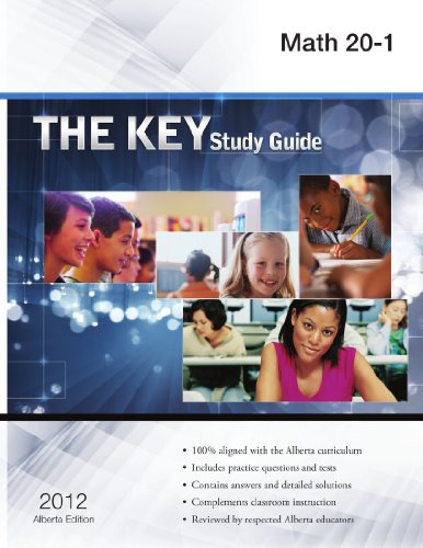 Imagen de archivo de The Key Study Guide Math 20-1 a la venta por Zoom Books Company