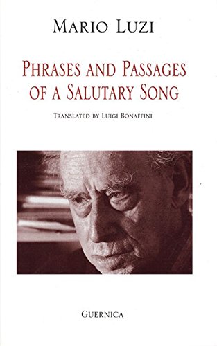9781770510777: Phrases and Passages of a Salutary Song (Poets Series, 84)