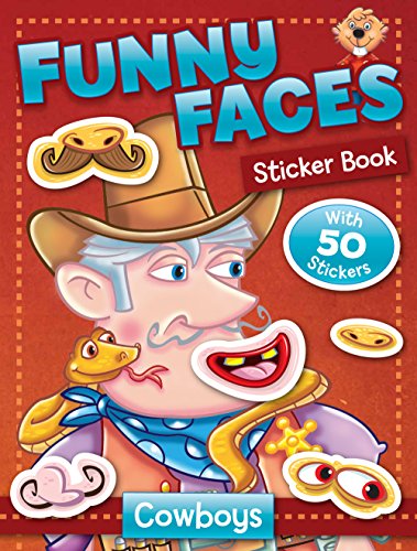 Beispielbild fr Funny Faces Sticker Book: Cowboys (Funny Faces Sticker Books) zum Verkauf von SecondSale