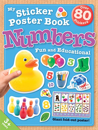 Beispielbild fr Numbers (My Sticker Poster Book) zum Verkauf von Wonder Book