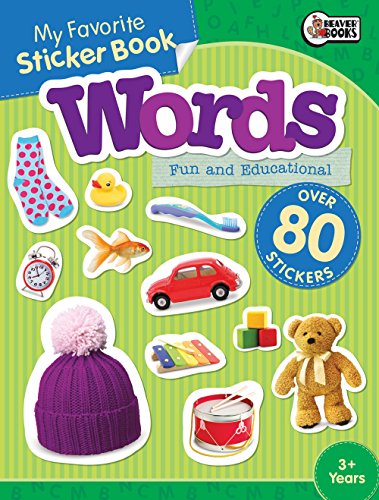 Beispielbild fr My Favorite Sticker Book: Words (My Favorite Sticker Books) zum Verkauf von Wonder Book