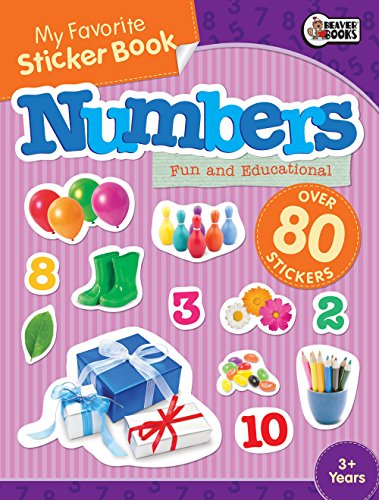 Stock image for My Favorite Sticker Book: Numbers (My Favorite Sticker Books) for sale by Jenson Books Inc