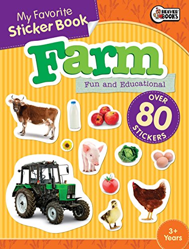 Beispielbild fr My Favorite Sticker Book: Farm (My Favorite Sticker Books) zum Verkauf von SecondSale