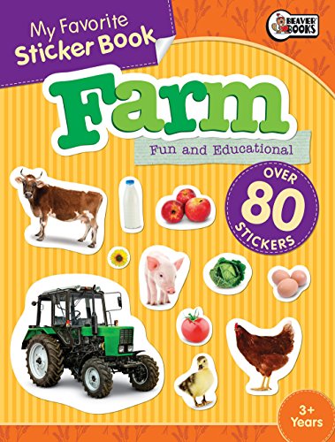 Stock image for My Favorite Sticker Book: Farm (My Favorite Sticker Books) for sale by Gulf Coast Books