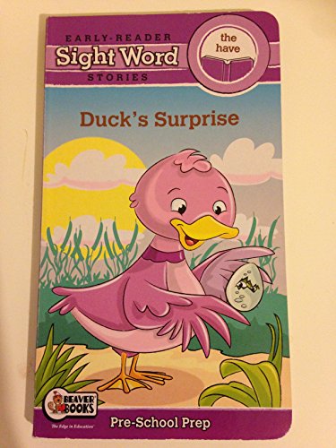 Beispielbild fr early reader sight word stories - Duck's surprise zum Verkauf von Wonder Book