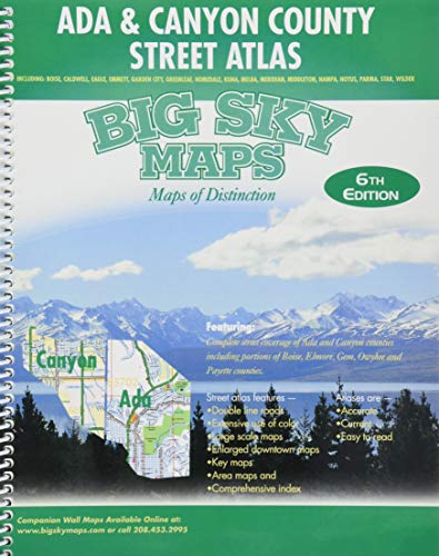 Stock image for Ada Canyon County Street Atlas for sale by GoldBooks
