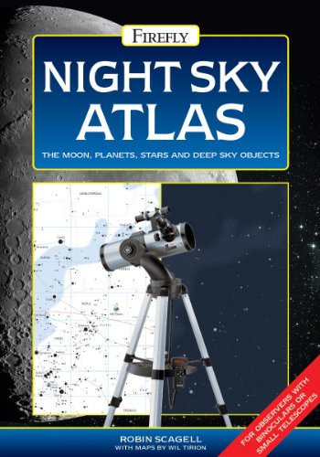 9781770851429: Night Sky Atlas: The Moon, Planets, Stars and Deep Sky Objects