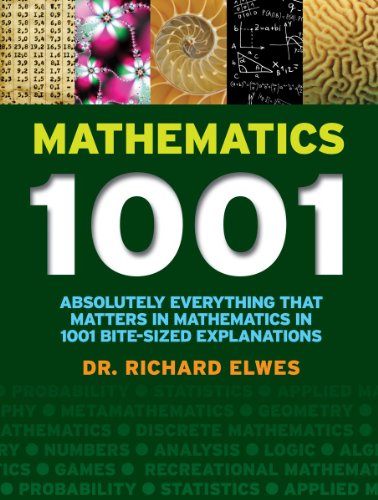 Beispielbild fr Mathematics 1001: Absolutely Everything That Matters in Mathematics in 1001 Bite-Sized Explanations zum Verkauf von SecondSale