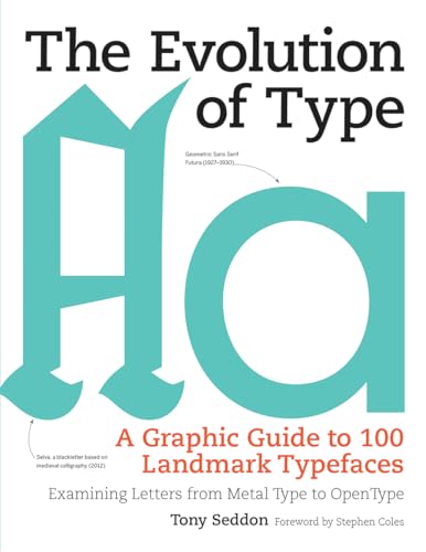 9781770855045: The Evolution of Type: A Graphic Guide to 100 Landmark Typefaces: Examining Letters from Metal Type to Open Type