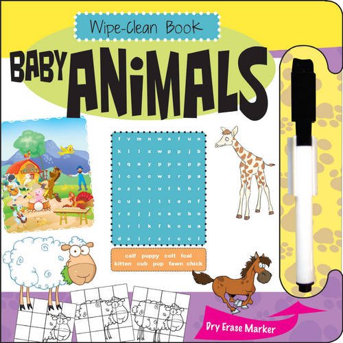 Imagen de archivo de Baby Animals (Wipe Clean Books) a la venta por Solomon's Mine Books