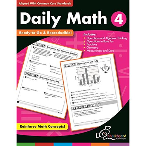 Stock image for Daily Math Grade 4 for sale by Better World Books
