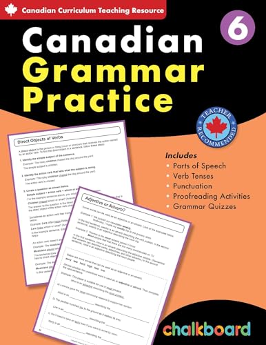 Imagen de archivo de Canadian Grammar Practice 6 a la venta por California Books