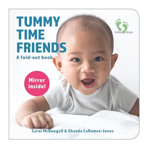 Beispielbild fr Tummy Time Friends: A fold-out book zum Verkauf von SecondSale