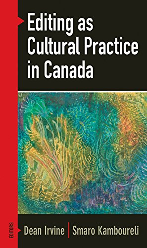 Stock image for Editing as Cultural Practice in Canada (TransCanada) for sale by Lakeside Books