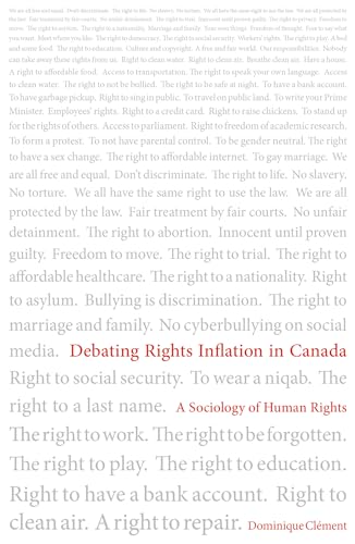Beispielbild fr Debating Rights Inflation in Canada: A Sociology of Human Rights zum Verkauf von Buchpark