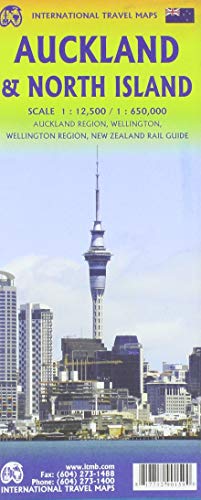 Beispielbild fr Auckland & North Island 1:12.5K/650K zum Verkauf von GF Books, Inc.