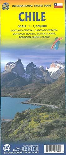 Stock image for Chile Travel Reference Map Waterproof 1:1.77M for sale by GF Books, Inc.