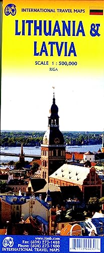 Beispielbild fr Lithuania /Latvia 1:500000 zum Verkauf von Blackwell's