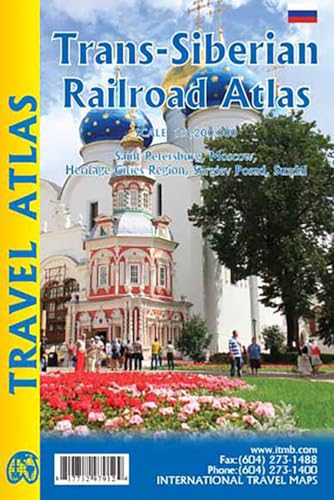 Beispielbild fr Trans-Siberian Railroad Atlas 1 : 3,200,000 zum Verkauf von GF Books, Inc.