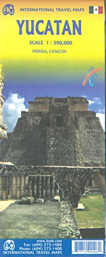 Beispielbild fr Yucatan Peninsula 1:500 000 zum Verkauf von Blackwell's