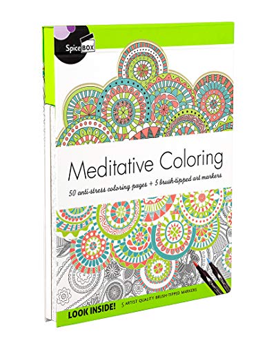 Stock image for Spicebox Art Therapy Meditative Coloring for sale by Wonder Book