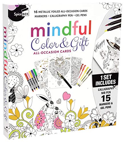 Stock image for Mindful Color & Gift Card Set for sale by HPB Inc.