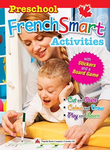 Beispielbild fr Preschool FrenchSmart Activities - Learning Workbook Activity Book For Preschool Grade Students - French Language Educational Workbook for Vocabulary, Reading and Grammar! (FrenchSmart Activities, 1) zum Verkauf von SecondSale