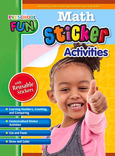 Stock image for Preschool Fun - Math Sticker Activities (Preschool Fun Series) for sale by HPB-Emerald