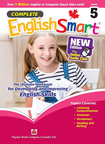 Beispielbild fr Complete EnglishSmart (New Edition) Grade 5: Canadian Curriculum English Workbook zum Verkauf von Better World Books