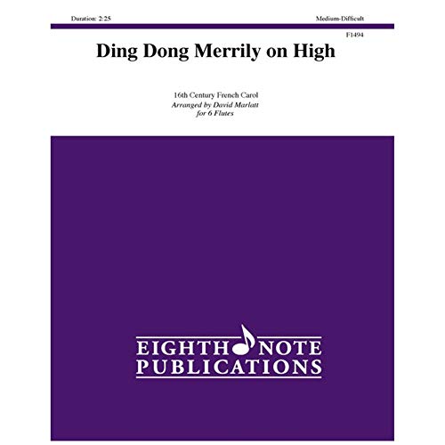 Imagen de archivo de Ding Dong Merrily on High: Score & Parts a la venta por Kennys Bookshop and Art Galleries Ltd.