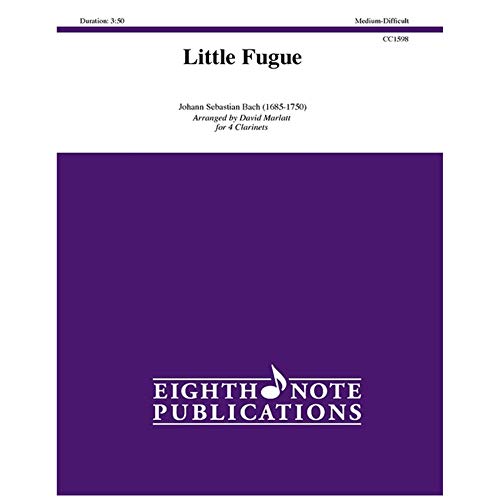 9781771572446: Little Fugue: Score & Parts (Eighth Note Publications)