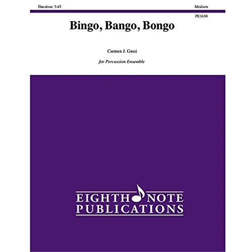 Beispielbild fr Bingo, Bango, Bongo: For 6 Players (Score & Parts) (Eighth Note Publications) zum Verkauf von Magers and Quinn Booksellers