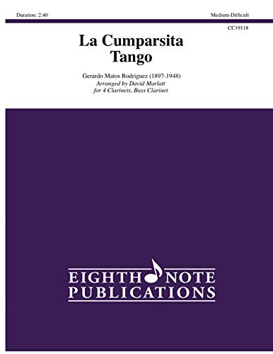 Imagen de archivo de La Cumparsita Tango: Score & Parts (Eighth Note Publications) a la venta por Buchpark