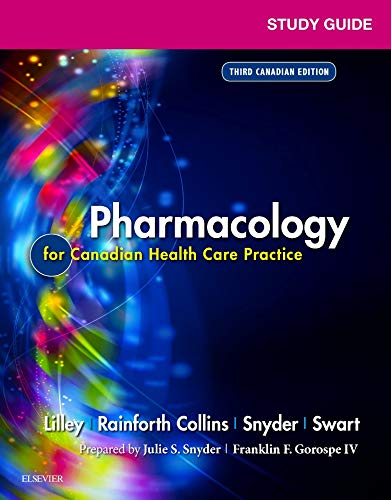 Beispielbild fr Study Guide for Pharmacology for Canadian Health Care Practice zum Verkauf von Better World Books