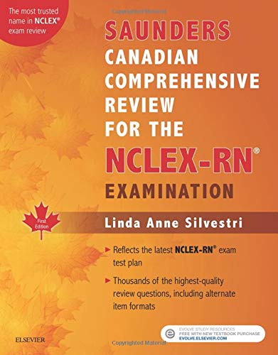 Imagen de archivo de Saunders Canadian Comprehensive Review for the NCLEX-RN a la venta por Zoom Books Company