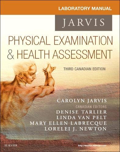 Beispielbild fr Student Laboratory Manual for Physical Examination and Health Assessment, Canadian Edition zum Verkauf von dsmbooks