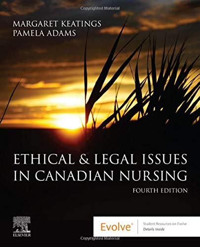 Beispielbild fr Ethical & Legal Issues in Canadian Nursing zum Verkauf von ThriftBooks-Atlanta