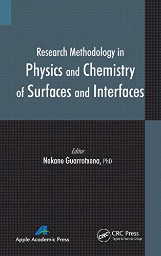 Stock image for Research Methodology in Physics and Chemistry of Surfaces and Interfaces for sale by Chiron Media