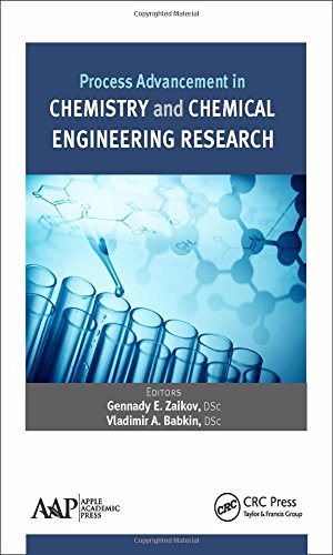 Imagen de archivo de Process Advancement in Chemistry and Chemical Engineering Research a la venta por Blackwell's